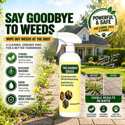 🔥Last Day Promotion 68% OFF2026 Fast-Acting NaturalWeed & Grass Killer Spray