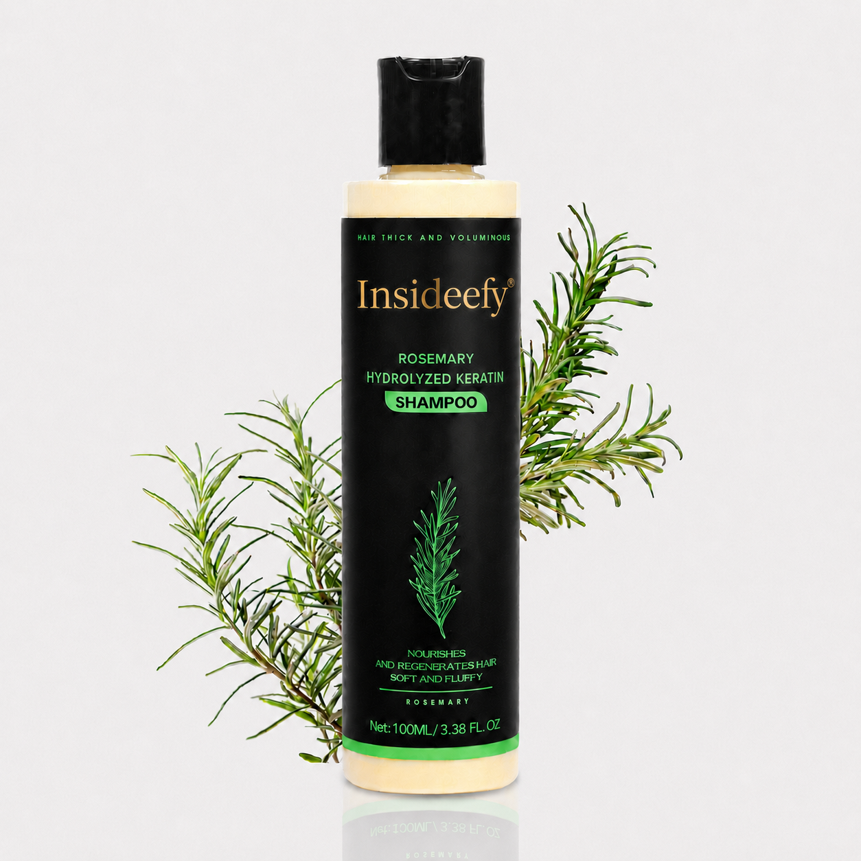 🏆🌿LAST DAY 50% OFF—— Rosemary Keratin Scalp Shampoo| Full-size scalp care for thicker-looking, stronger-feeling hair
