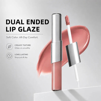 LAST DAY! 50% OFF Dual-Ended Velvet Matte & Gloss Liquid Lipstick